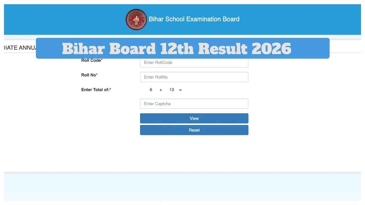 Bihar Board 12th Result 2026: 13 Lakh Students Waiting, Result Date Likely After March 20 – Check Direct Link